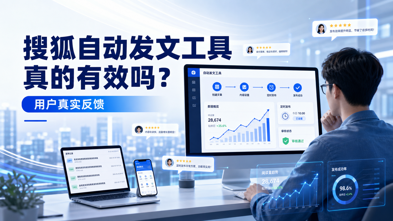 搜狐自动发文工具真的有效吗？金华用户的真实反馈