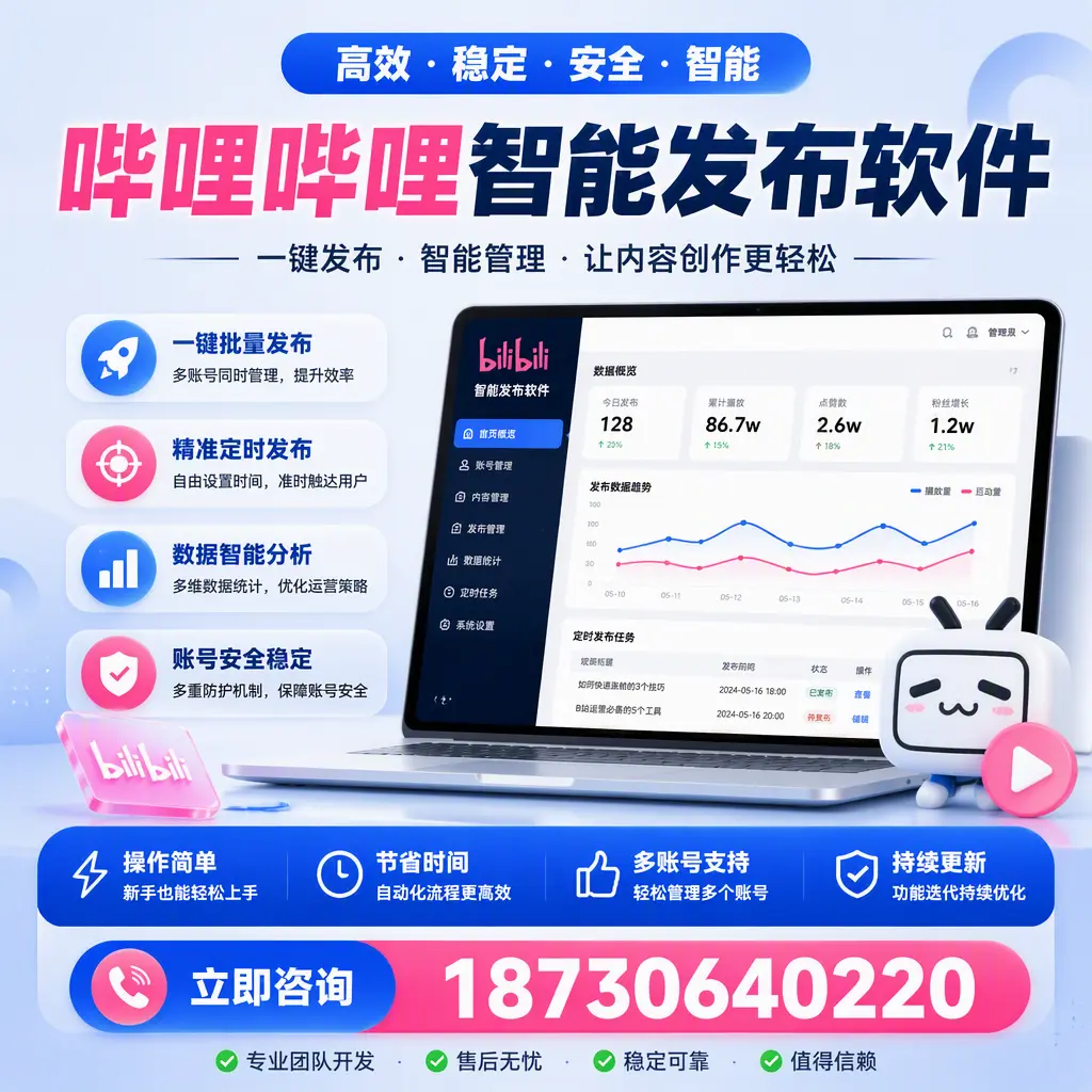 如何在 金华 制定有效的哔哩哔哩智能发布策略